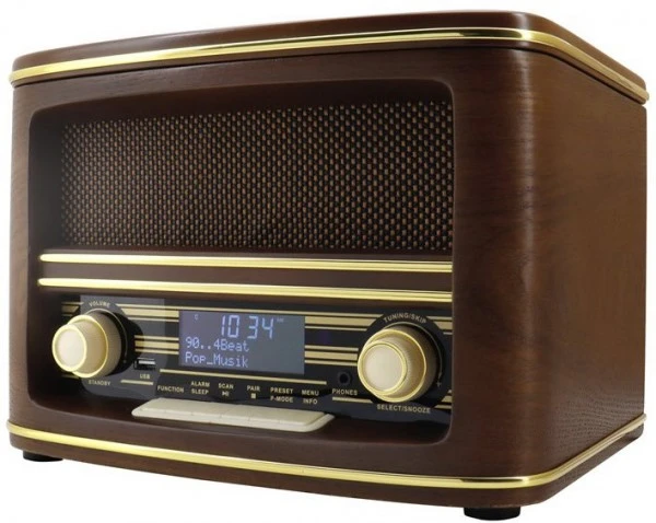 Soundmaster NR961BR CD-Soundsystem Braun – Bild 2