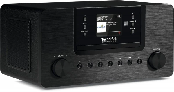 TechniSat DigitRadio 570 CD IR Hifi-System Schwarz – Bild 5
