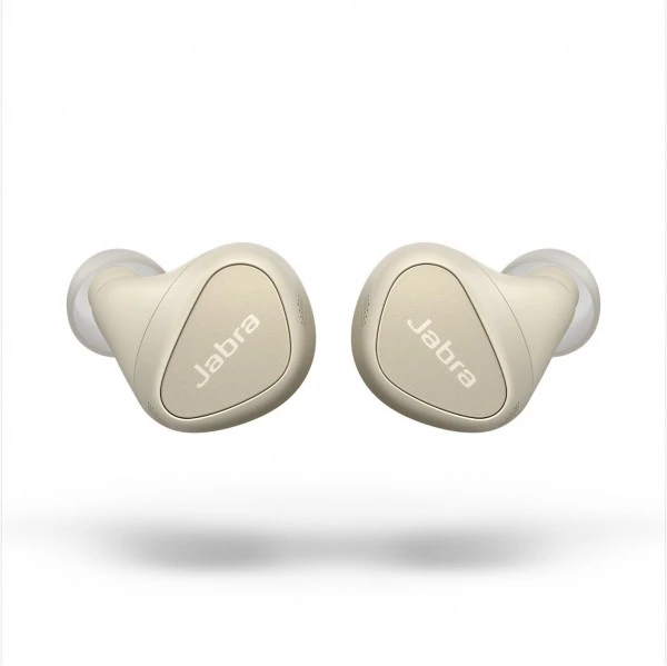 Jabra Elite 5, Mit Hybrider Aktiver Geräuschunterdrückung (ANC) Goldbeige – Bild 2