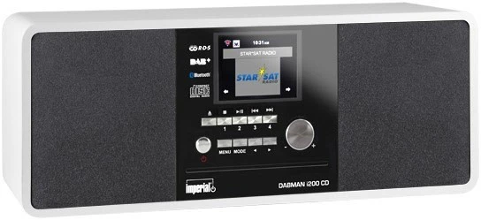 IMPERIAL DABMAN I200 CD CD/Radio-System Weiß