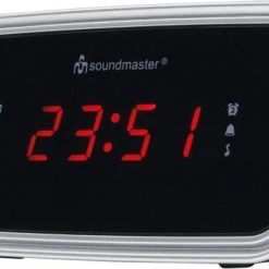 Soundmaster UR106SW Schwarz/silber