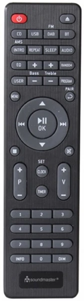 Soundmaster DAB970 CD/Radio-System Schwarz 4 Soundmaster DAB970 CD/Radio-System Schwarz – Bild 2