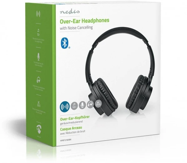 Nedis HPBT2160BK Bluetooth-Kopfhörer Schwarz – Bild 4