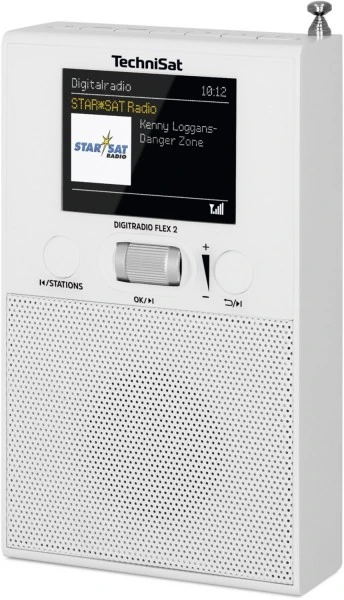 TechniSat DigitRadio Flex 2 Taschenradio Weiß – Bild 6