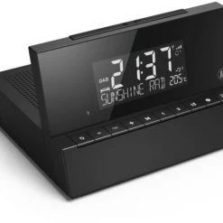 Hama DR35 Uhrenradio Schwarz