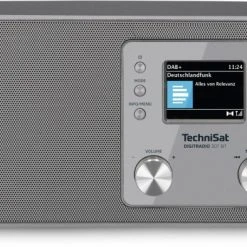TechniSat DigitRadio 307 BT Heimradio Silber