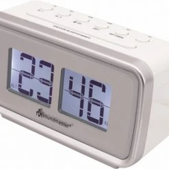 Soundmaster UR105WE Uhrenradio Weiß