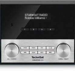 TechniSat CableStar 400 Heimradio Schwarz