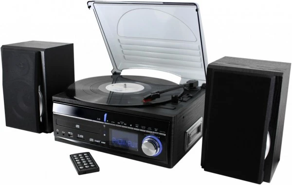 Soundmaster MCD 1700 Stereo-Anlange Schwarz – Bild 3