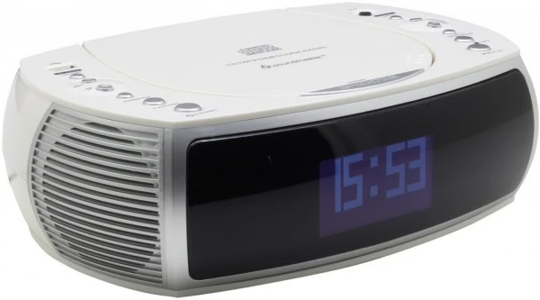 Soundmaster URD 470 WE Uhrenradio Mit CD Weiß – Bild 4