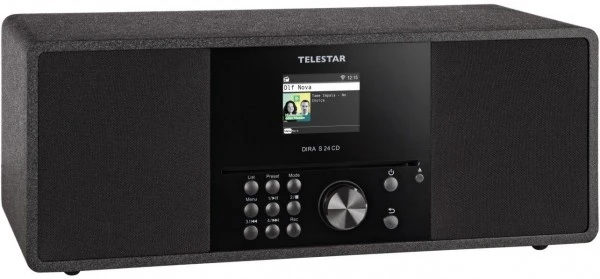 Telestar DIRA S 24 CD CD/Radio-System Schwarz – Bild 6