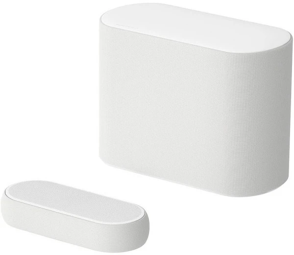 LG DQP5W Soundbar + Subwoofer Weiß