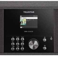 Telestar DIRA S 24 CD CD/Radio-System Schwarz