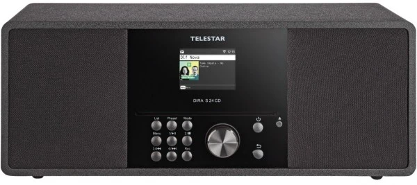 Telestar DIRA S 24 CD CD/Radio-System Schwarz