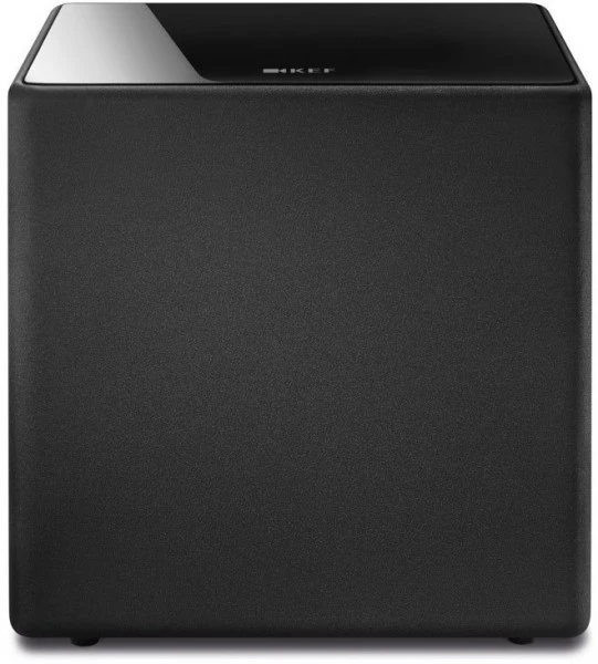 KEF Kube 10b Aktiv-Subwoofer Hochglanz Schwarz