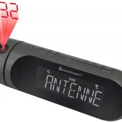 Soundmaster UR6700AN Uhrenradio Schwarz