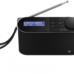 Hama DR15 Heimradio Schwarz