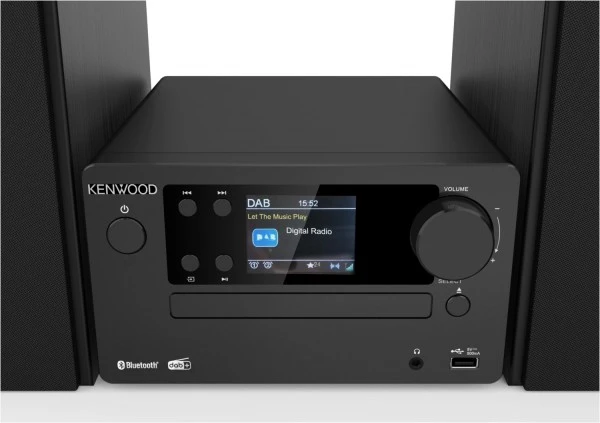 Kenwood M-725DAB-B Microanlage Midnight Black – Bild 4