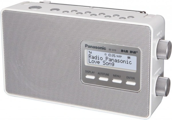 Panasonic RF-D10EG-W Kofferradio Mit DAB/DAB+ Weiß – Bild 2