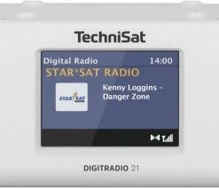 TechniSat DigitRadio 21 Digitalradio Weiß