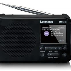 Lenco PDR-035 Taschenradio Schwarz