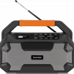 TechniSat DigitRadio 231 OD Baustellen-/Outdoor Radio Schwarz/orange