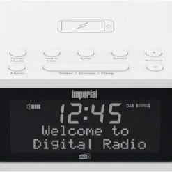 IMPERIAL Dabman D20 Uhrenradio Weiß