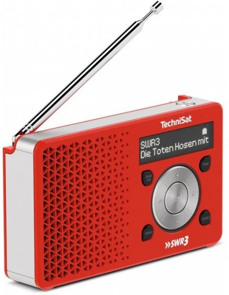 TechniSat DigitRadio 1 SWR3-Edition Rot/silber 5 TechniSat DigitRadio 1 SWR3-Edition Rot/silber – Bild 3