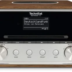 TechniSat DigitRadio 586 CD/Radio-System Nussbaum/Silber