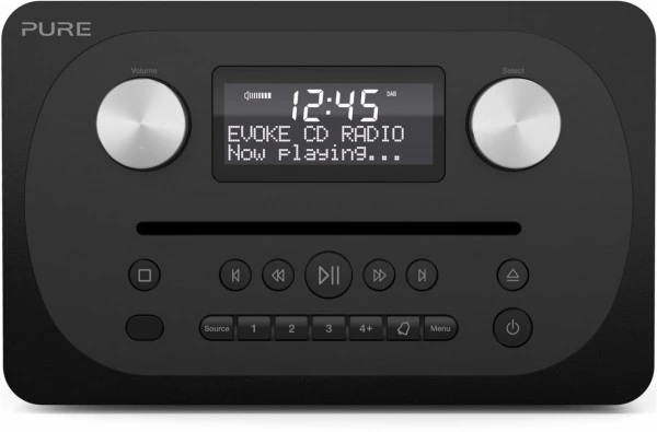 Pure Evoke C-D4 CD/Radio-System Schwarz