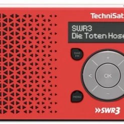TechniSat DigitRadio 1 SWR3-Edition Rot/silber