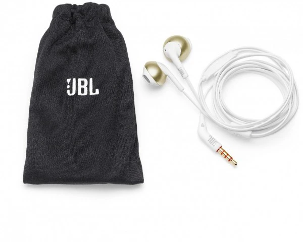 JBL T205 In-Ear-Kopfhörer Mit Kabel Champagner Gold – Bild 2