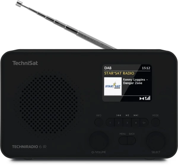 TechniSat Techniradio 6 IR Kofferradio Schwarz – Bild 2