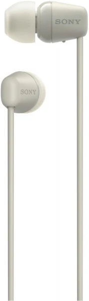 Sony WIC100C Bluetooth-Kopfhörer Taupe – Bild 3