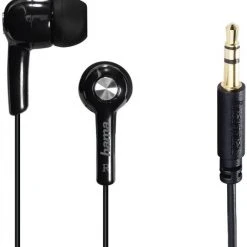 Hama Basic4Music In-Ear-Kopfhörer Mit Kabel Schwarz