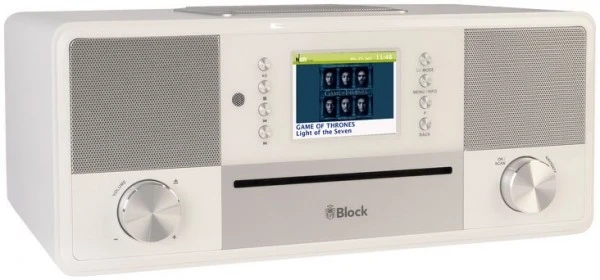 Block SR-50 CD/Radio-System Weiß – Bild 2