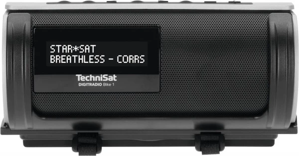TechniSat DigitRadio Bike 1 Portables Radio Schwarz/siber