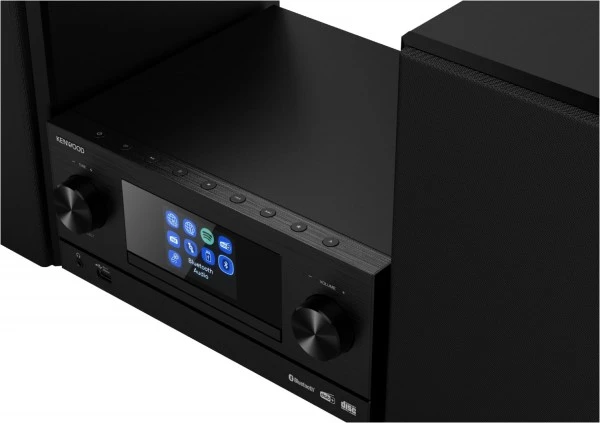 Kenwood M-9000S Mini-System Schwarz – Bild 4