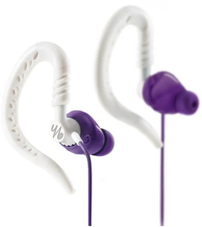 Yurbuds Focus 300 In-Ear-Kopfhörer Mit Kabel Lila/weiß – Bild 3