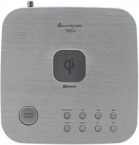 Soundmaster UR 411 SI DAB/DAB+ Uhrenradio Silber – Bild 6