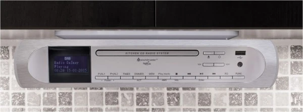 Soundmaster UR 2170 Uhrenradio Mit CD Silber – Bild 4