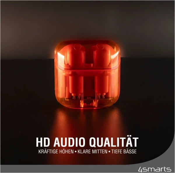 4smarts SkyBuds Lucid True Wireless Kopfhörer Orange – Bild 6