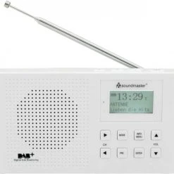 Soundmaster DAB160WE Portables Radio Weiß