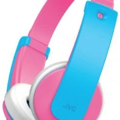 JVC HA-KD9BT Bluetooth-Kopfhörer Pink/blau