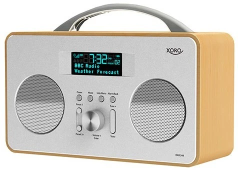 Xoro DAB 240 Kofferradio Mit DAB/DAB+ Braun