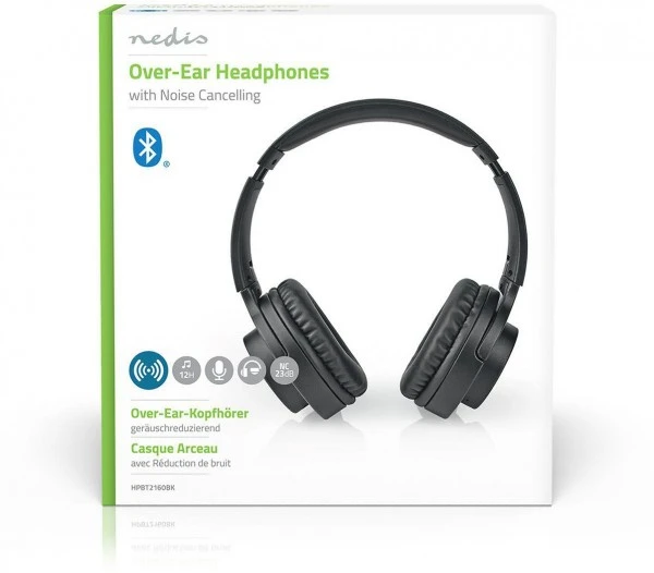 Nedis HPBT2160BK Bluetooth-Kopfhörer Schwarz – Bild 5