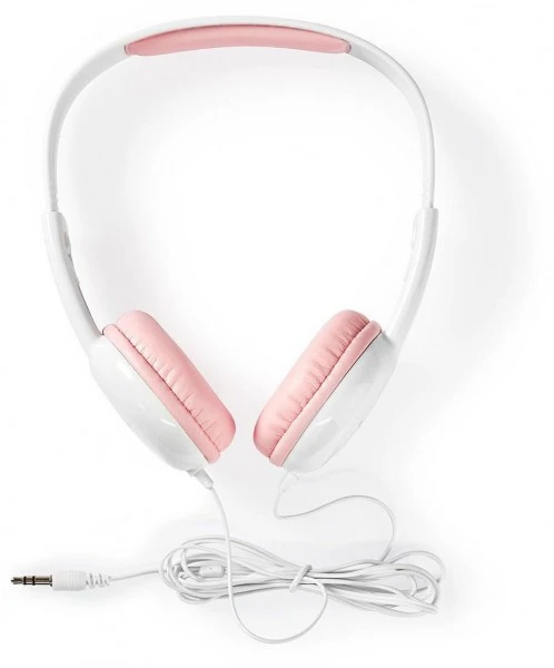 Nedis HPWD4200PK On-Ear-Kopfhörer Mit Kabel Pink/weiß – Bild 5