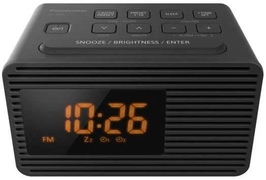 Panasonic RC-800EG-K Uhrenradio Schwarz – Bild 2