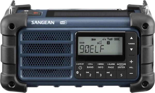 Sangean MMR-99 DAB Baustellen-/Outdoor Radio Blau