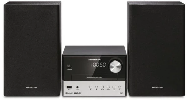 Grundig CMS 2000 BT Mini-System Silber/schwarz